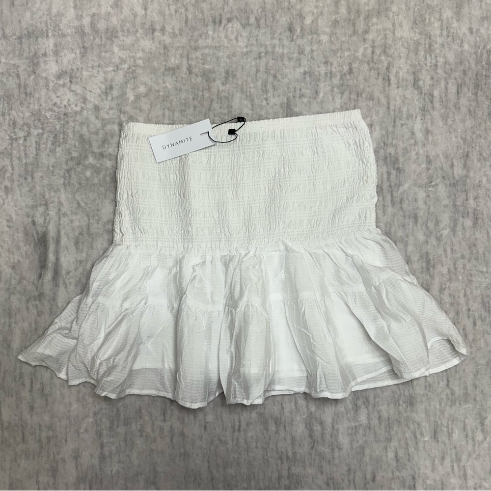 Dynamite Inaya Smocked Skirt
